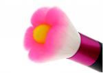 Double Layer Flower Shaped Kabuki Makeup Brush , 50mm OD Long