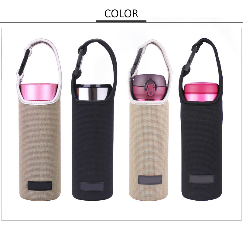 Custom Logo Neoprene Cooler Insulated Bottle Sleeve