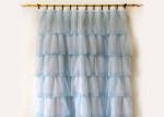 Double Deck Pretty Shower Curtains , Thicken Waterproof Elegant Shower Curtains