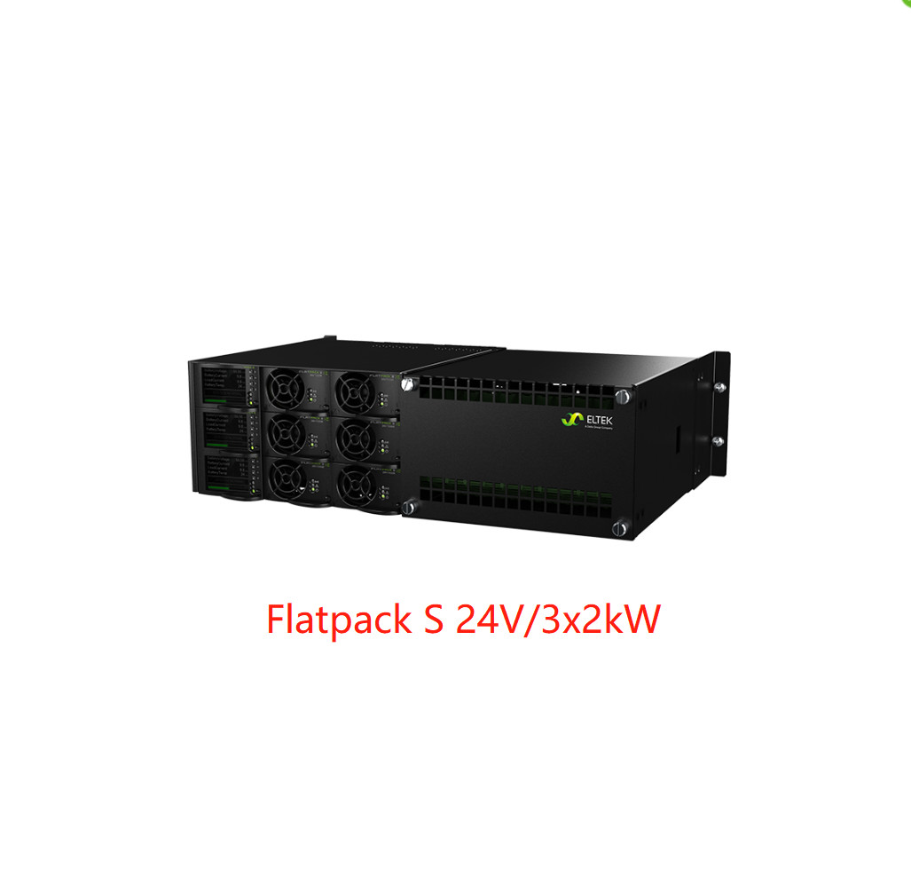 Eltek Flatpack S 3U System 24V 3*2 KW DC Power Supply CE UL