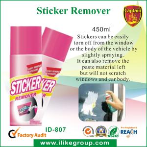 China Industrial Cleaning Supply , Car Window / Paste Sticker Remover Spray 450ml wholesale