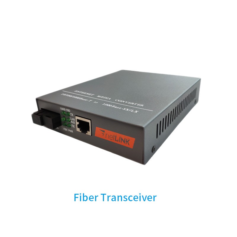 1 Port RJ45 Fiber Optic Accessories 10/100/1000M SM For Fiber Optical Transceiver