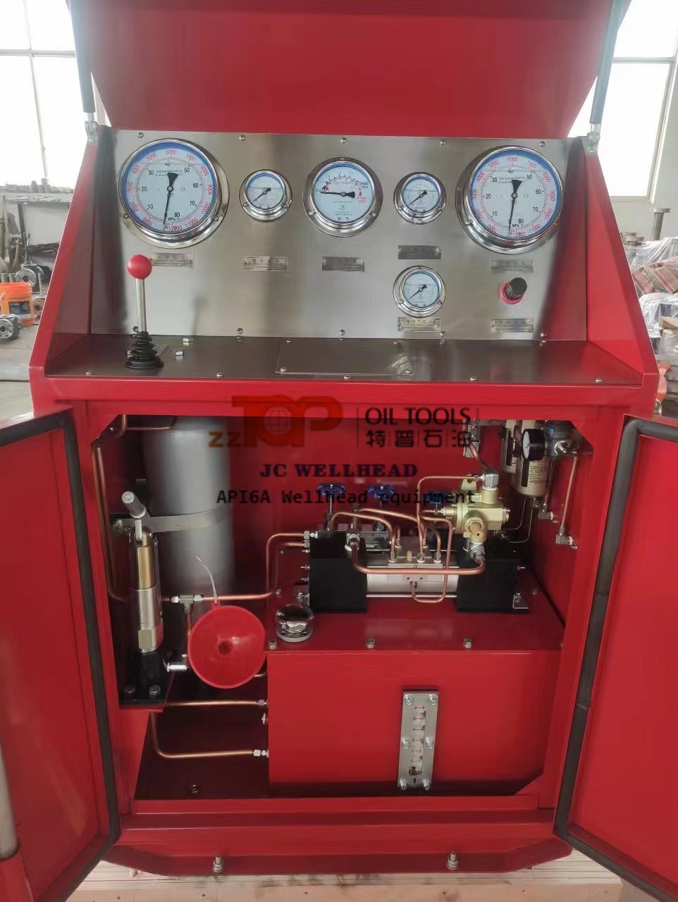 Stainless Steel Hydraulic Choke Manifold Console For Control Wellhead Manifold
