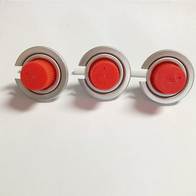 Butane En417 Gas Cartridge Valve For Fuel Canister