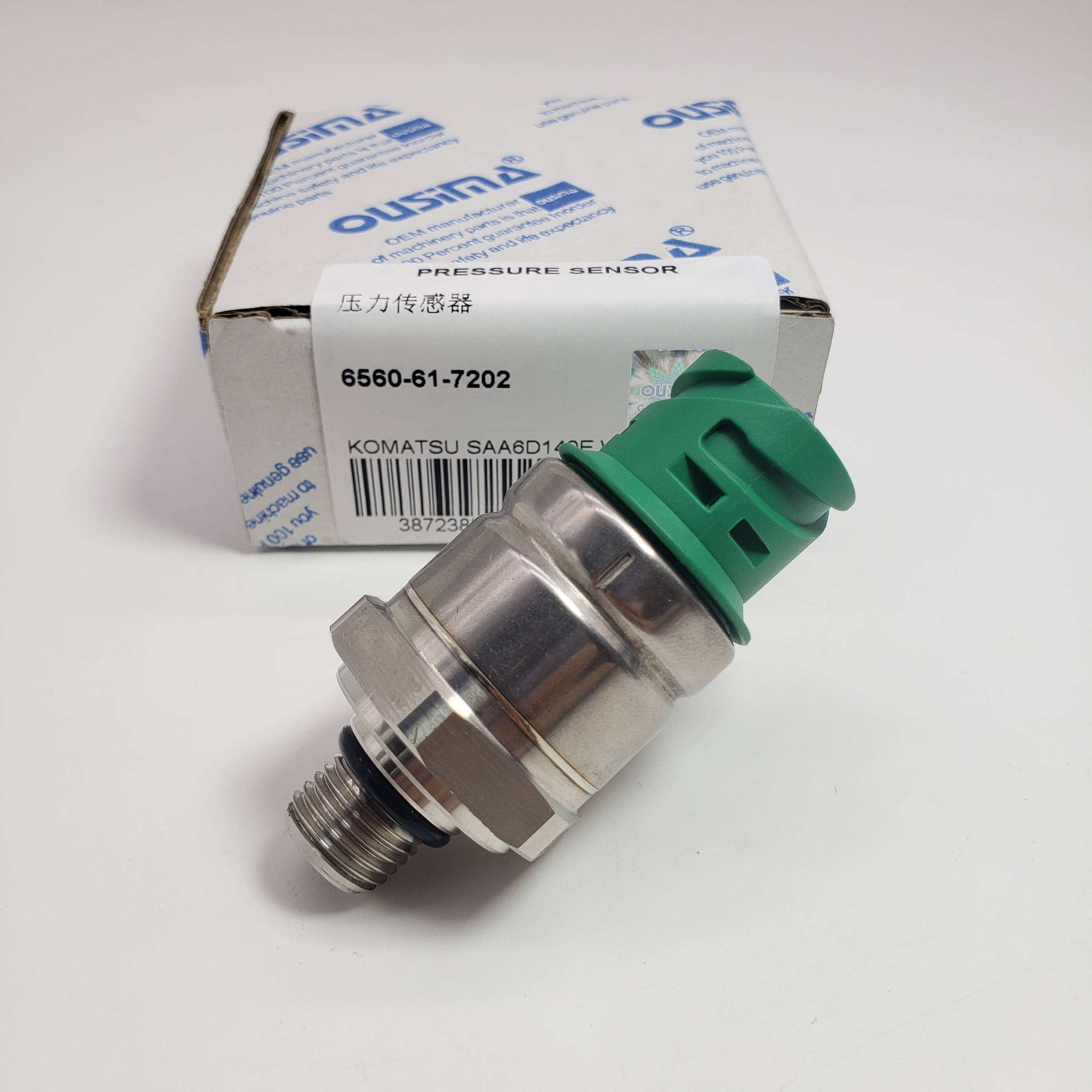 Boost Pressure 6560-61-7202 For Komatsu SAA6D140E WA500