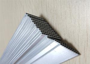 China Aluminum Condenser Auto Parts Extruded Channel Multi Port Tube For Heat Transfer wholesale