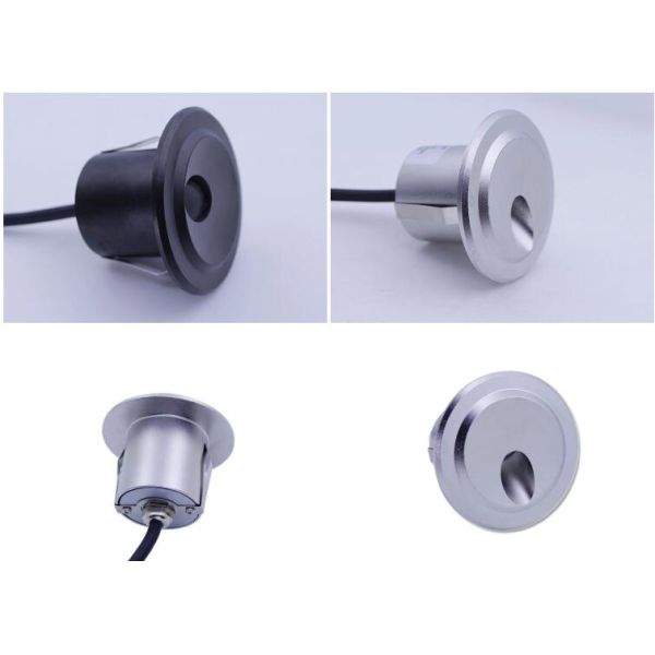 316 Stainless Steel Marine Grade Recessed LED Wall Lights / 12V 3W LED Step Light