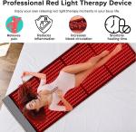 630nm 850nm Infrared Red Light Therapy Blanket for Fat Loss in Waterproof Home