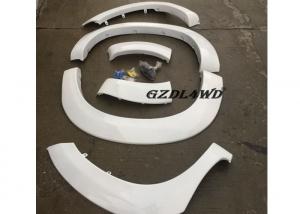 China White Painted Hilux Vigo Fender Flares 4WD Accessories / Vigo Wheel Arch Trim wholesale