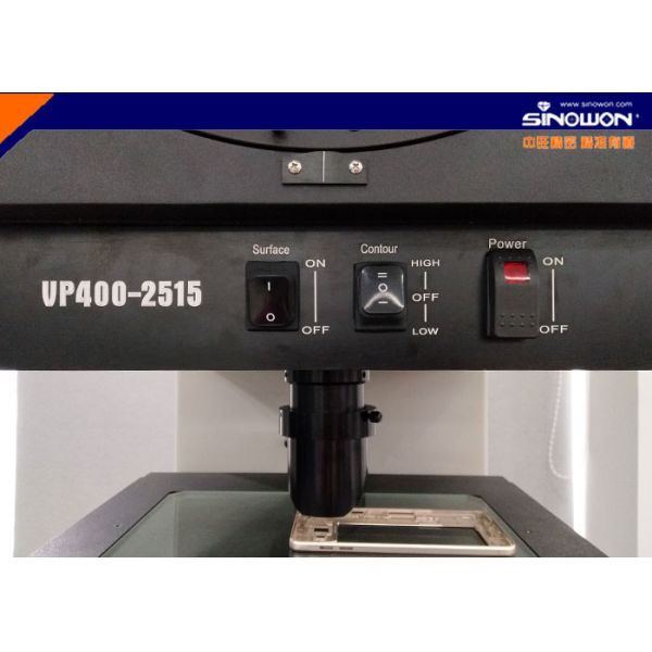 250*150mm Ø400mm Vertical Digital Profile Projector with LED illumination ( 3.2V / 10W )