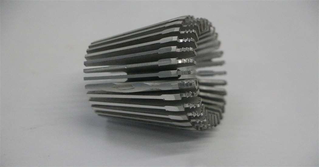 Round Flexible Aluminum Heat Sink High Durability With ISO 9001 Certification