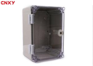 China Safety Plastic Hinged Box , Waterproof Terminal Box PC Retardant Material wholesale