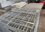 SGS Industrial Serrated Carbon Steel Bar Grating Hot Dip Galvanized