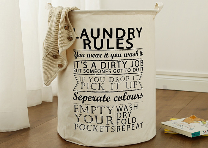 Puting Laundry basket storage bag toy large box customized socket Khiki