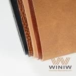 Soft Micro Faux Leather Vegan PU Leather Labels Material