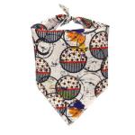 Square Triangle Funny Dog Bandanas Custom Logo Dog Wearing Bandana