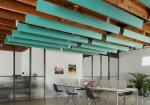 Pet Soundproof Acoustic Ceiling Board Simple Modern Eco Friendly