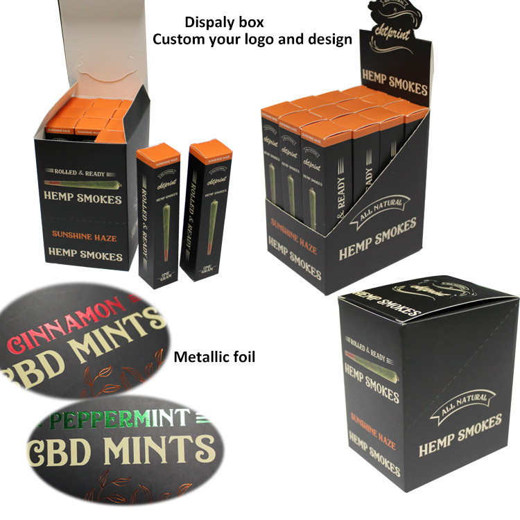 Custom Small Retail Foldable Cardboard Display Boxes With Custom Size