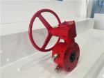 Nodular Cast Iron Underground Valve Handwheel Gearbox Water Treatment Valve