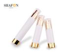 Refillable Plating Gold Airless Cosmetic Bottles 15ml / 20ml Eco - Friendly