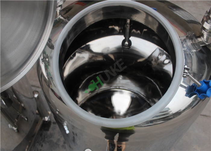 RO System Plant Stainless Steel Filter Tank / Water Filter