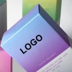 Kraft Paper Cosmetic Packaging Box / Beautiful Skincare Packaging Box