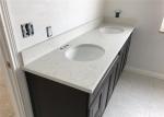 Kitchen Engineered Stone Vanity Tops Double Sink For Apartment Renovation