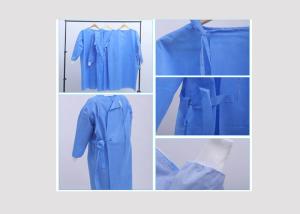 China Reinforced Disposable Surgical Gown Size S-3XL For Medical Safety Protective wholesale