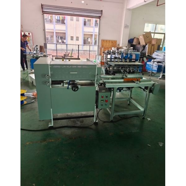 Book Exercise Making Automatic Paper Sheet Notebook Flat Saddle Wire Stitching Binding And Folding Machine