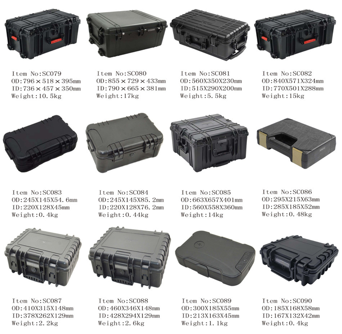 Twelve 12pcs Waterproof Watch Box Pp Alloy Plastic