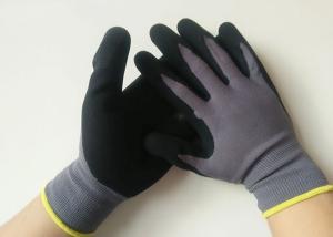 China Black Extreme Cold Weather Work Gloves , Workman'S Thermal Safety Gloves wholesale