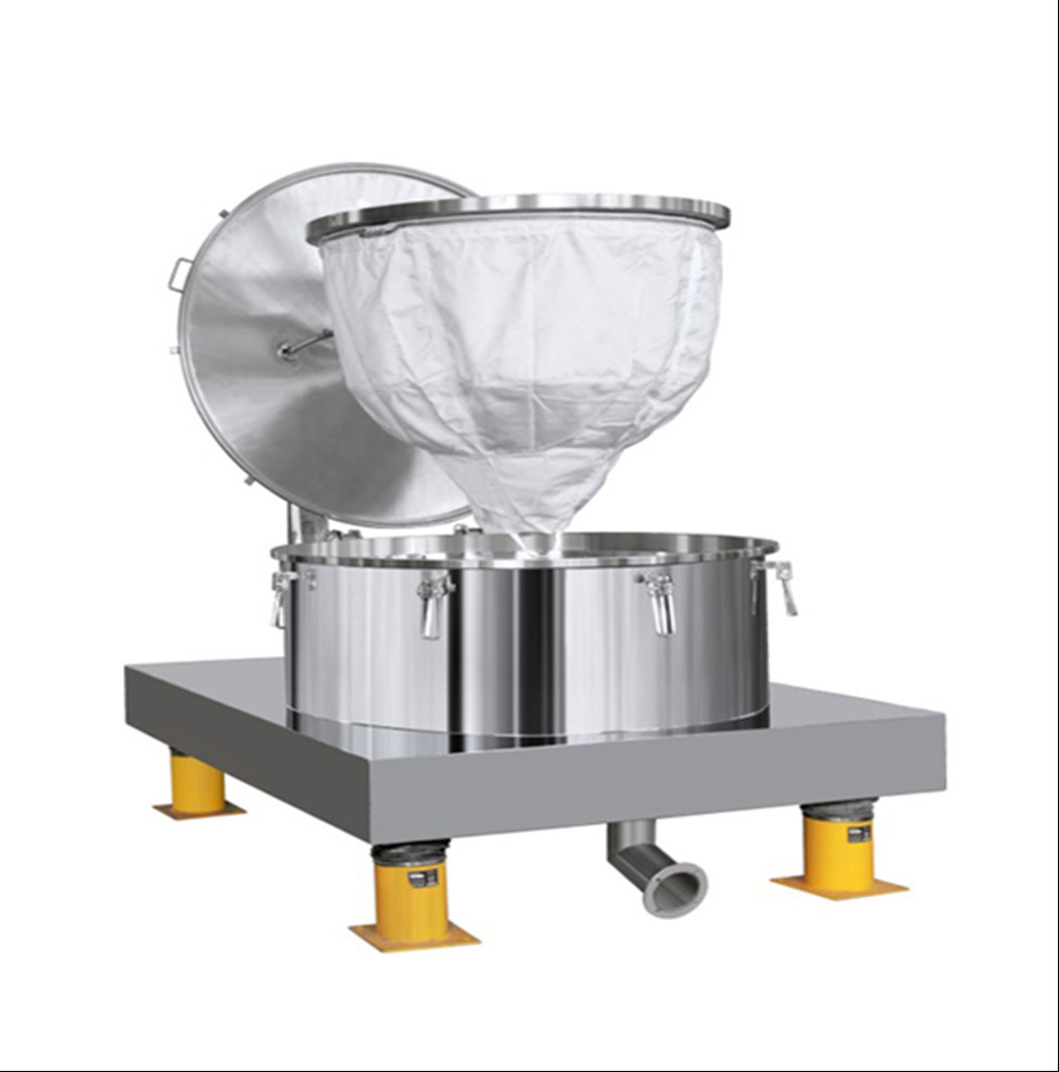 Basket Centrifuge Machine Dewatering Filter Bags For 30-200LBS/Kg Per Batch