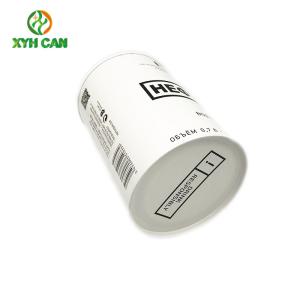 China Food Grade CMYK Printing 300ml 73mm Vodka Round Tin Can wholesale