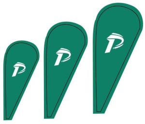 China Double Sided Printed Teardrop Banners For Events wholesale