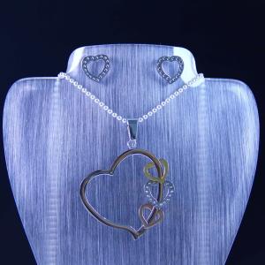 China High Quality Stainless Steel Jewelry Set LUS84 wholesale