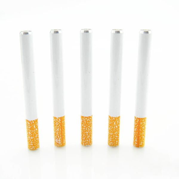Cigarette Shape Straight Hookah Pipe , Adults Tobacco Smoking Pipes