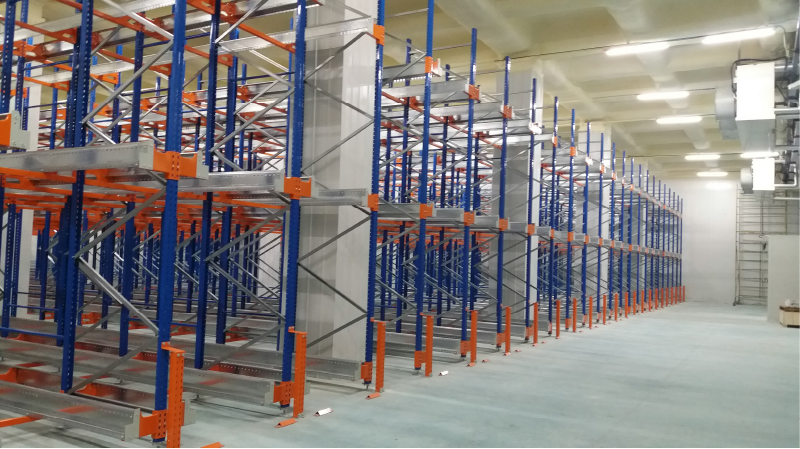 Radio Shuttle Rack Automatic Shuttle Rack  Heavy Duty Pallet Racking