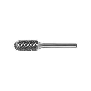 China Cylinder Shape With Radius End Round Head Cut For Wood Metal Steel Polish Carbide Burrs wholesale