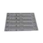 Blue Industrial PCB Assembly Copper Thickness 6oz Aluminum ODM