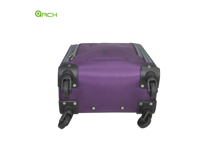Spinner Wheels USB Port Trolley Underseat Luggage Bag