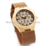 High Quality Women's Design Brand Luxury Wooden Wood Bamboo Watches With Real