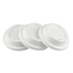 100% Biodegradable Capsul Cups Cover Bubble Recyclable Disposable Bagasse Cups