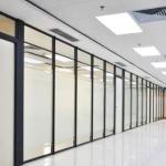 Switchable Smart Glass Partitions For Office 12mm Tempered Glass