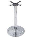 Steady Vintage Stainless Steel Table Legs Metal Dining Table Base 28"/41" Height