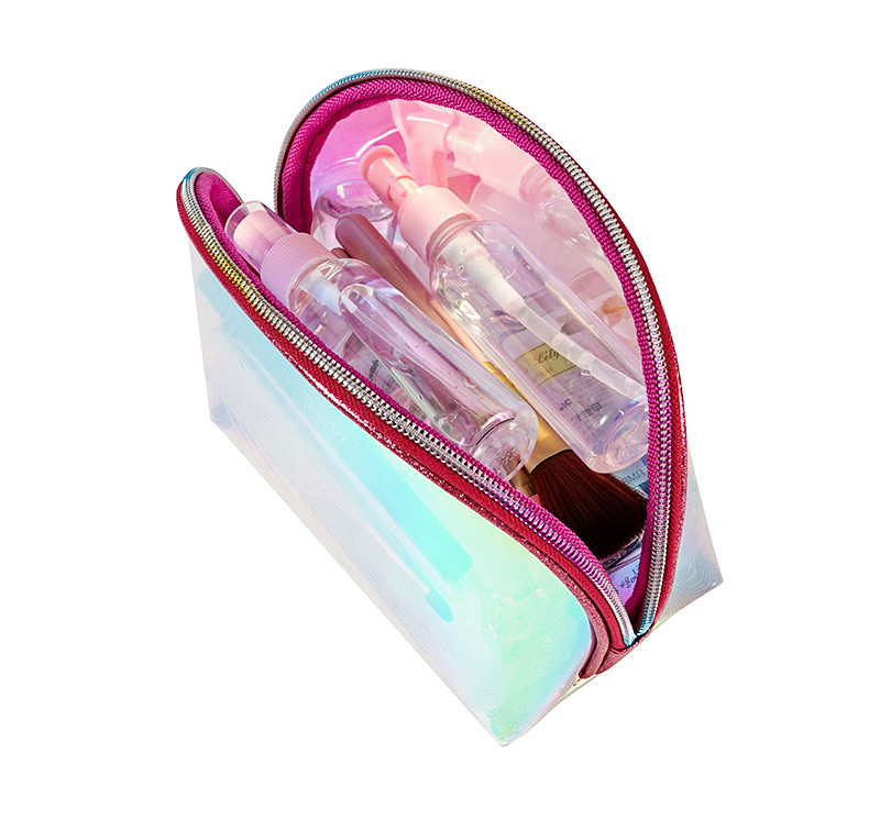 Plastic Zipper Organizer Transparent Pouch Bag