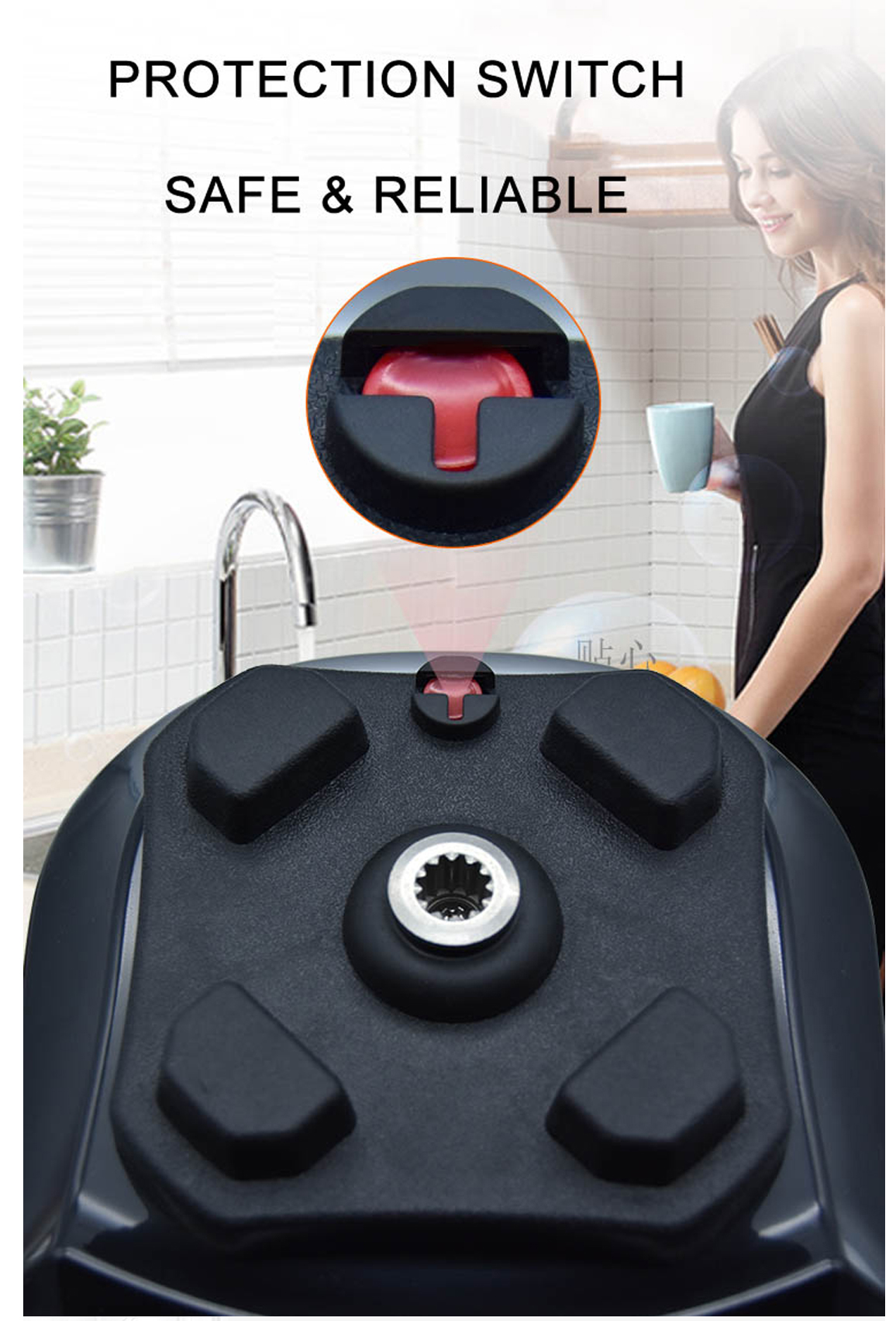 Multifunctional Electric Professional Design Small Used Blenders for Kitchen Appliances