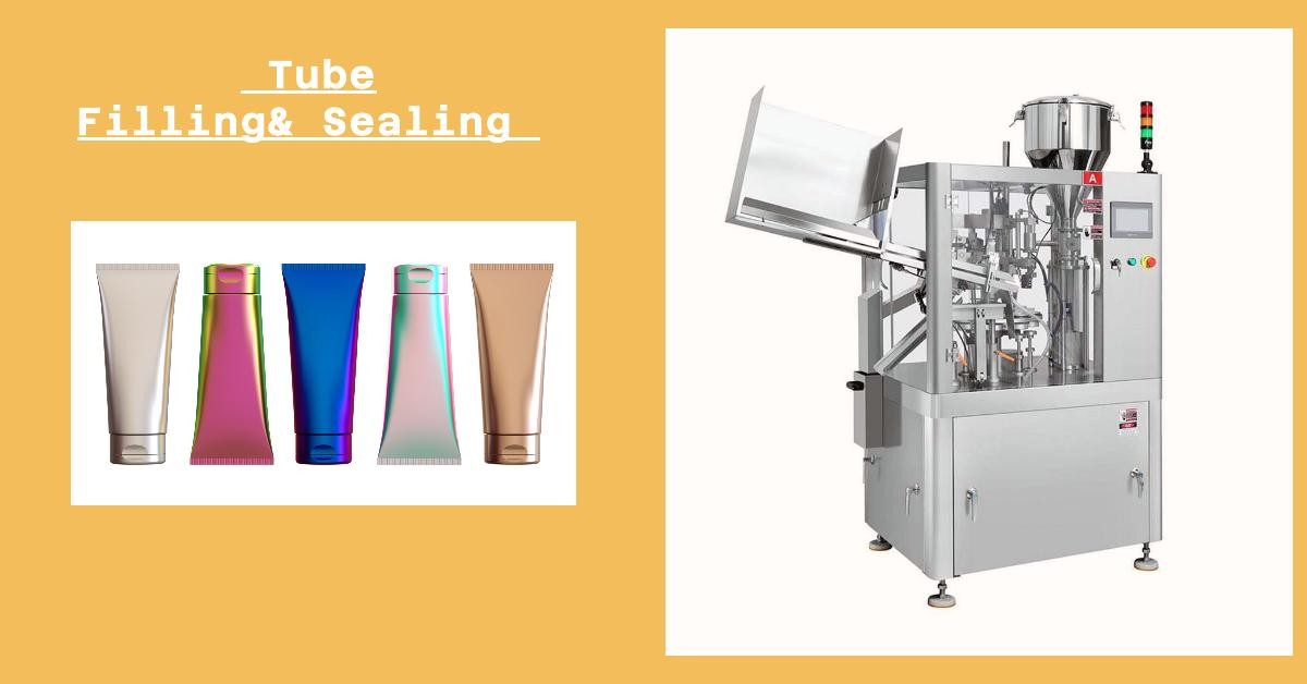 Automatic Piston Type Toothpaste Filling And Sealing Machine For Plastic Tube