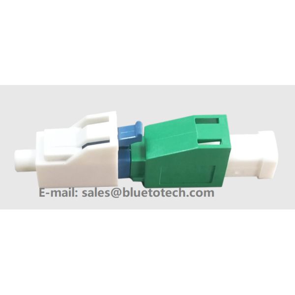 Fiber Optic LC UPC Attenuator Plastic LC APC Attenuator For Test Equipment