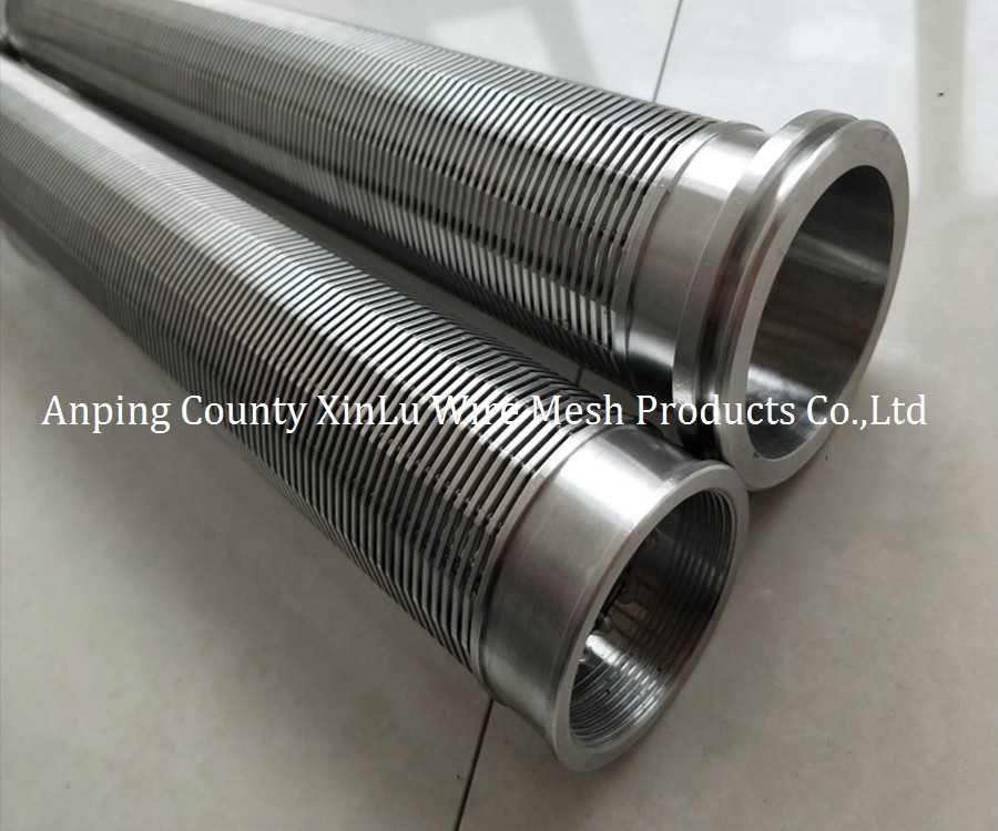 304L Wedge Wire Screen Pipe Profile V Wire 2.5x4mm for Applications