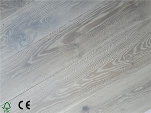 China Oak Engineered Flooring, Brushed,chemical treated wholesale